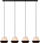 Lucide kala - hanglamp - 4xe14 - taupe