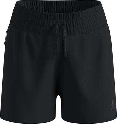 Odlo zeroweight 3 inch 2-in-1 hardloopshort 2.0 - vrouwen - zwart - xs