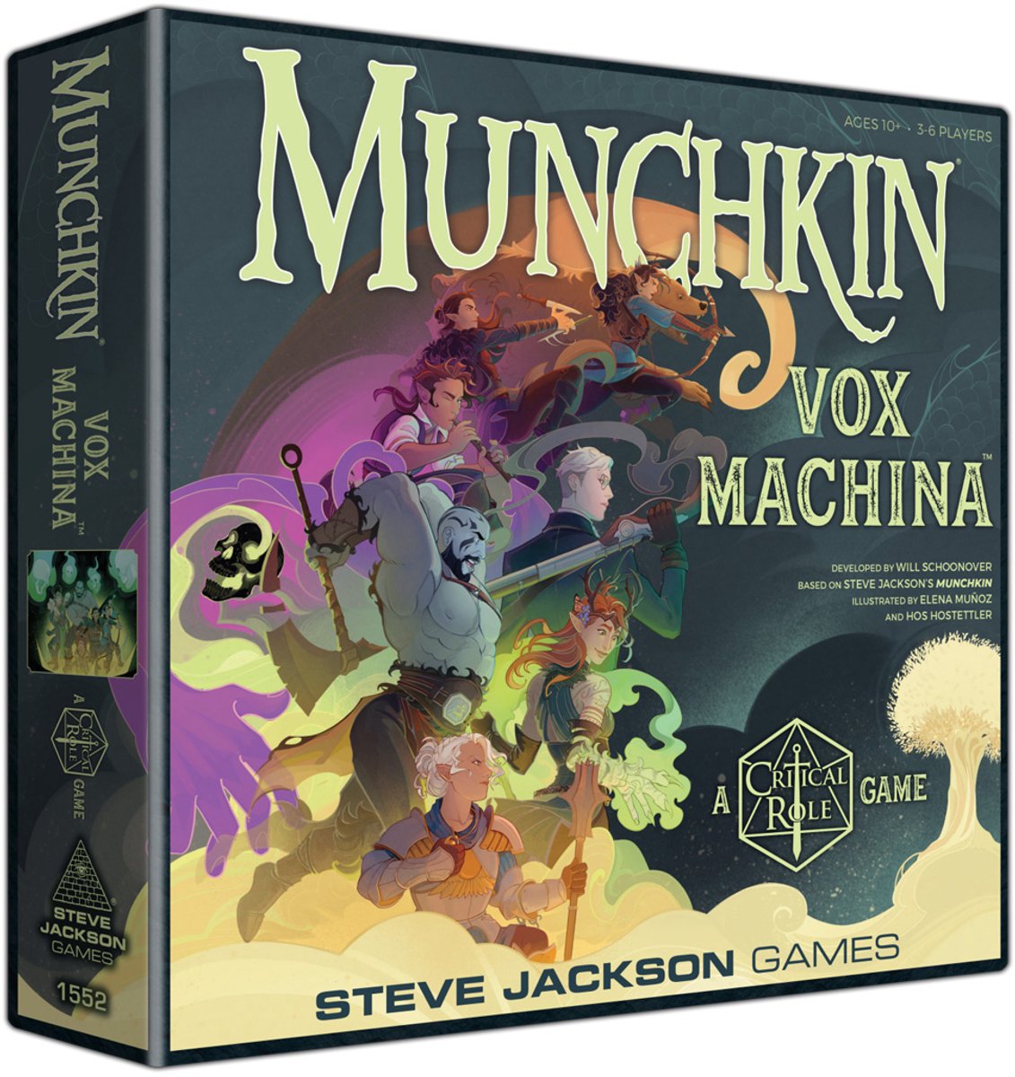 Steve jackson games munchkin vox machina - kaartspel - engels