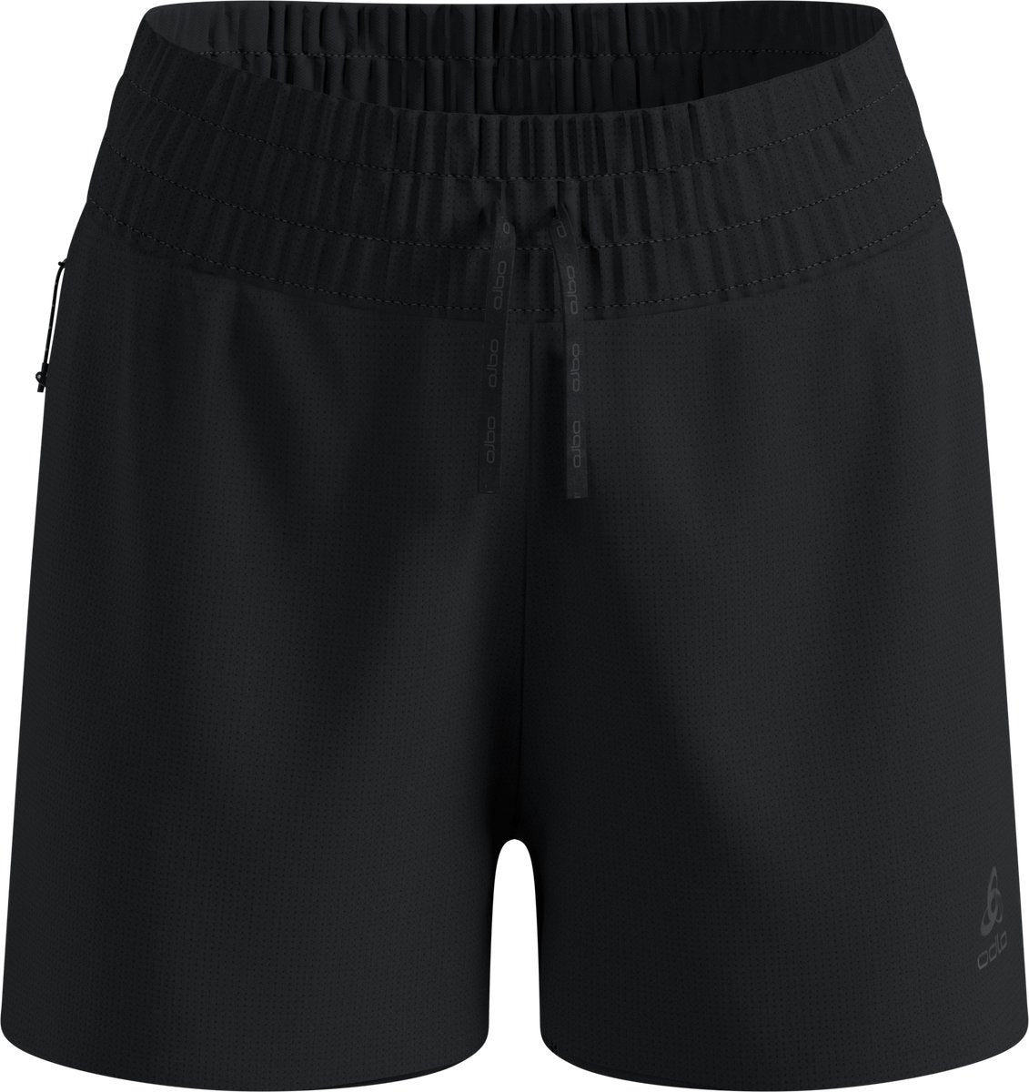 Odlo zeroweight 3 inch 2-in-1 hardloopshort 2.0 - vrouwen - zwart - xs