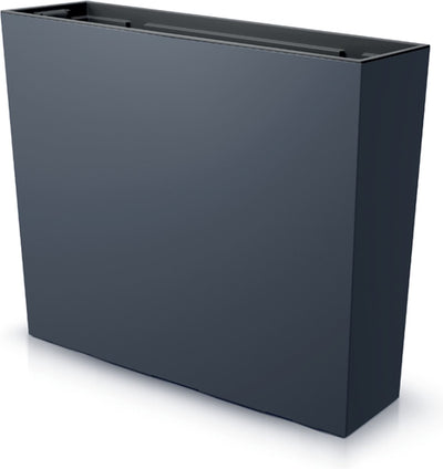 Prosperplast urbi case tower - bloempot - antraciet