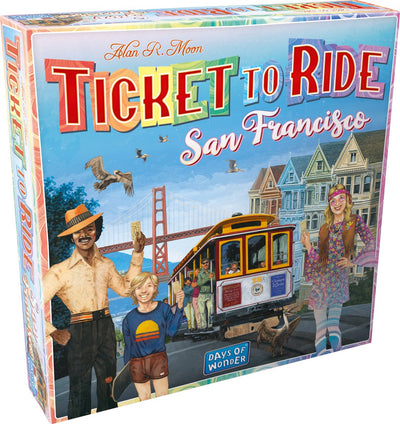 Asmodee ticket to ride - san francisco bordspel