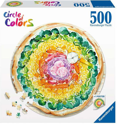 Ravensburger puzzel pizza - legpuzzel - 500 stukjes
