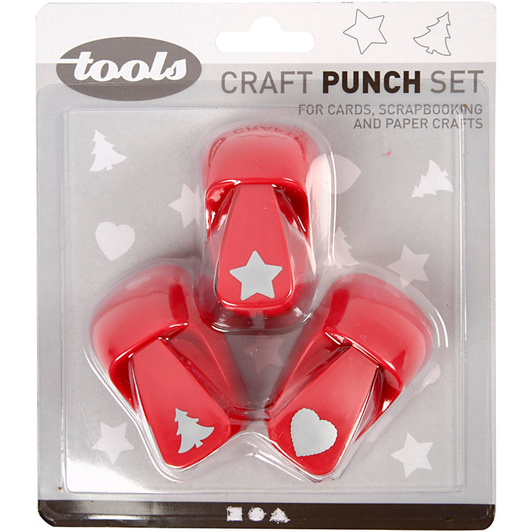 Creativ company https: www.cchobby.nl ponsen-ster-hart-kerstboom-afm-16-mm-rood-3-stuk-1-set