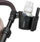 Dooky 2 in 1 universele beker en telefoonhouder - voor kinderwagen en buggy - zwart - 360 graden draaibaar ontwerp
