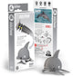 Eugy 3d puzzel - dolfijn - zeedieren - duurzaam - verzamel ze allemaal - 6 jaar
