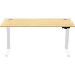 Levado sit-stand bureau maple 1400x800