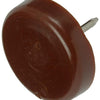 Mack 1047714 - stoelglijder nagel kunststof bruin ø 25 mm 8 st pcs | 6 stuks
