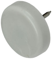 Mack 1047725 - stoelglijder nagel kunststof wit ø 25 mm 8 st pcs | 6 stuks - afbeelding 1