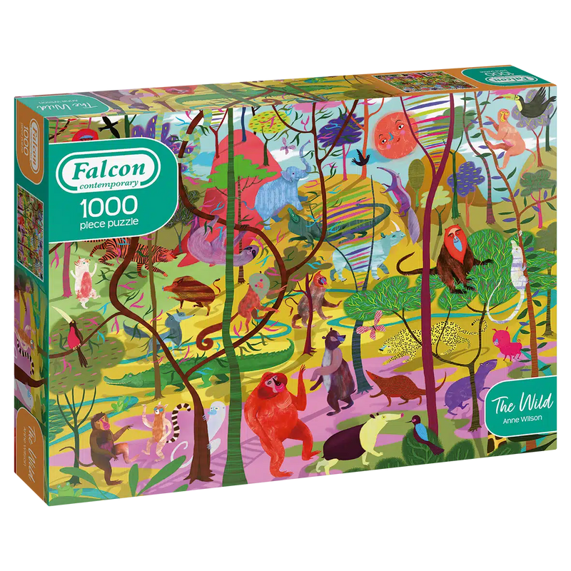 Jumbo falcon contemporary puzzel - the wild - 1000 stukjes