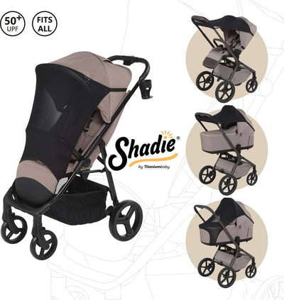 Titanium baby titaniumbaby shadie elastic sunshade black