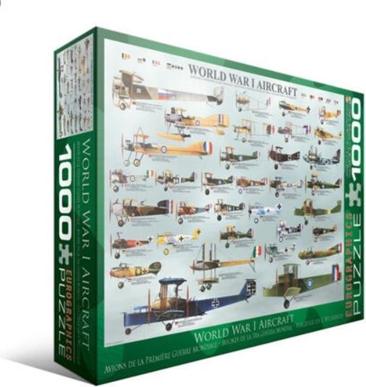 Eurographics | puzzel 1000 | world war i aircraft