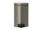Brabantia pedaalemmer newicon 12 ltr platinum