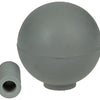 Mack 1047645 - deurbol met plug grijs ø 35 mm 1 st pc | 6 stuks