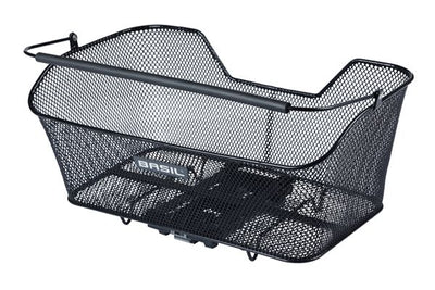 Basil fietsmand base xl achtermand mik 44 x 23 x 17 cm - zwart