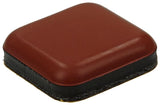 Mack 1048762 - super glijpastille zelfklevendbruin 25 x 25 mm 4 st pcs | 12 stuks - afbeelding 1