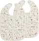 Meyco baby flower slab met opvangbakje - 2-pack - multicolour