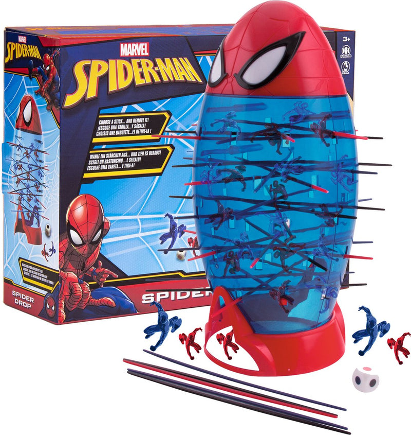 Imc toys spiderman spider drop behendigheidsspel