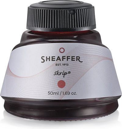 Sheaffer inktpotje - inhoud 50ml - rood - sf-94241