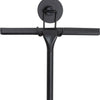 Wenko vacuum-loc douchewisser mat zwart - raamwisser - trekker douche - bevestigen zonder boren