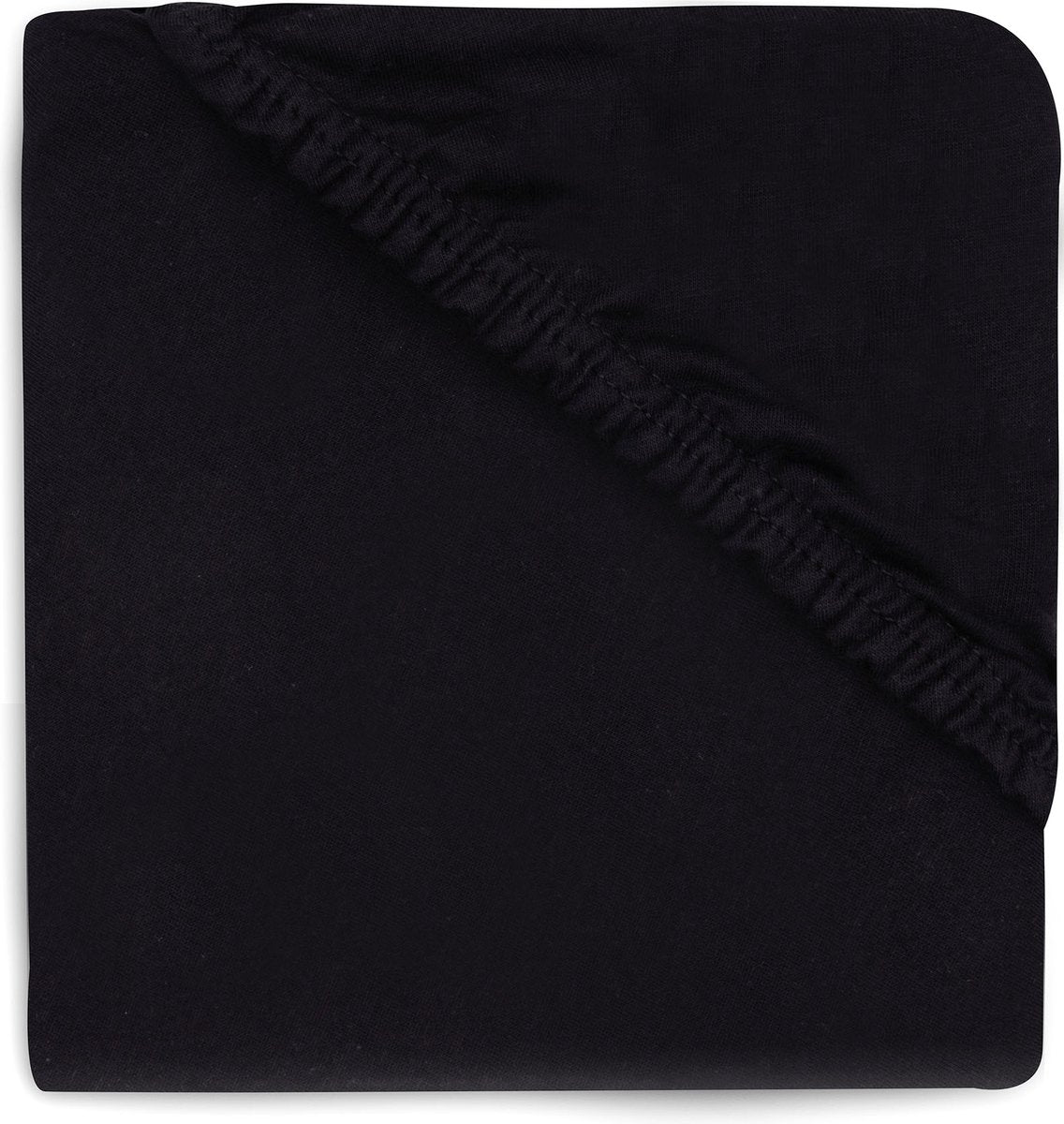 Jollein hoeslaken boxmatras jersey ø95cm black