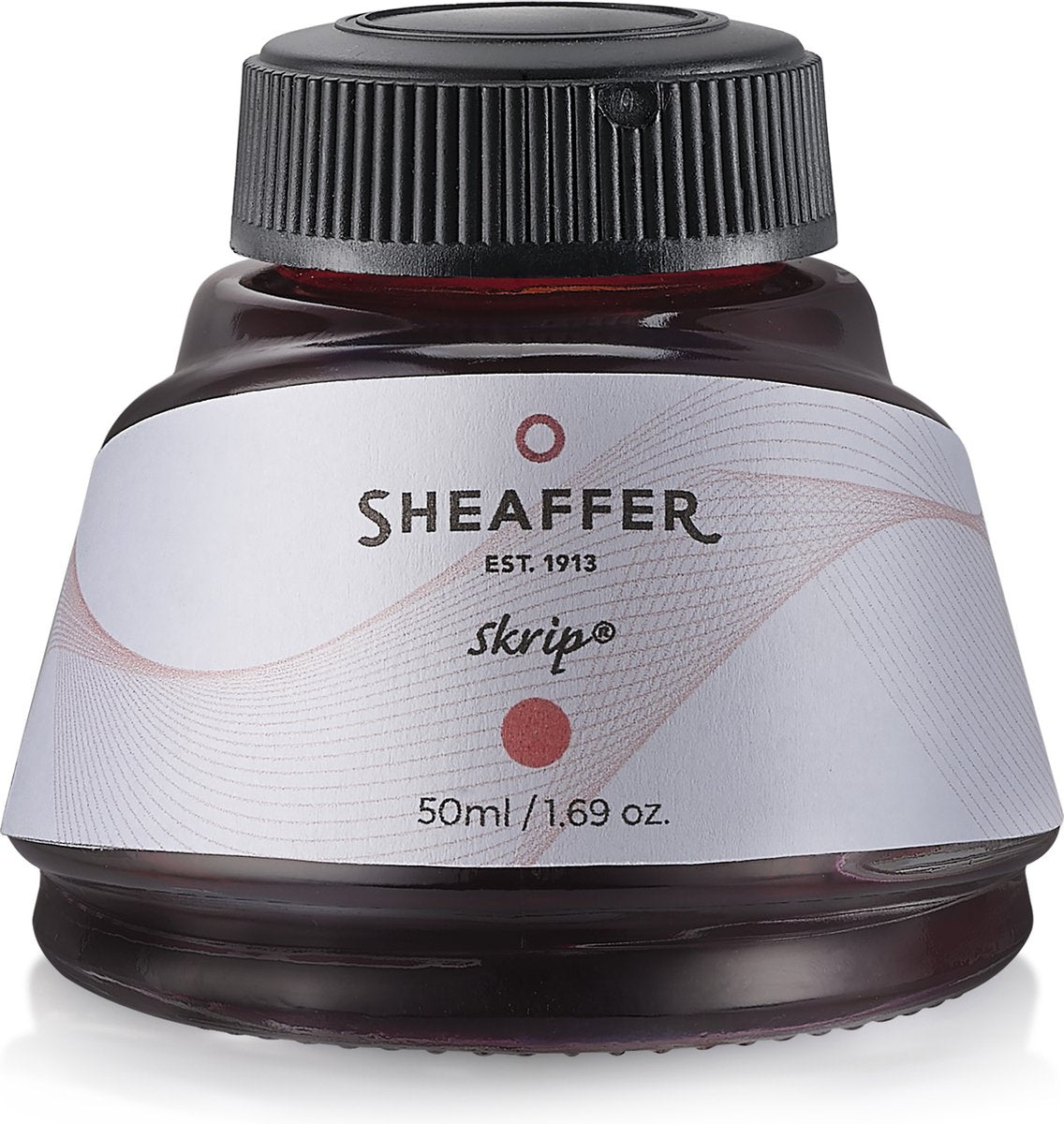 Sheaffer inktpotje - inhoud 50ml - rood - sf-94241