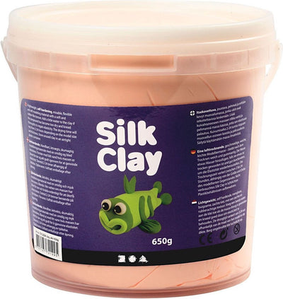 Silk clay ®, 650 gr, lichtbeige