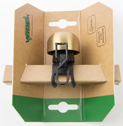 Widek fietsbel paperclip xxl bell paperclip xxl gold black
