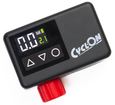 Cyclon elektrische pomp e-power pump 8,3bar zwart