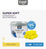 Creall supersoft klei geel, 1750gr. - afbeelding 1