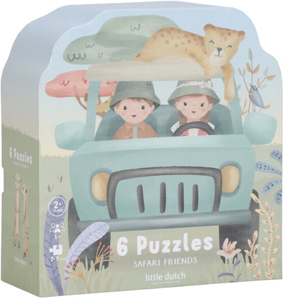 Little dutch safari friends puzzel fsc