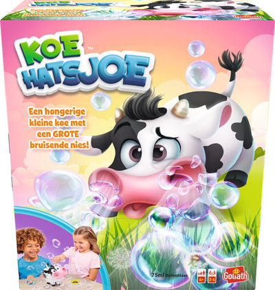 Goliath koe hatsjoe - actiespel - kinderspel - met zeepbellen