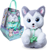 Imc toys baby paws hondje husky - interactieve pluchen knuffel - afbeelding 1