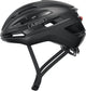 Abus fietshelm taipan led velvet black m - 54-58 cm - zwart - geschikt voor gebruik op gravel bikes - 295 g