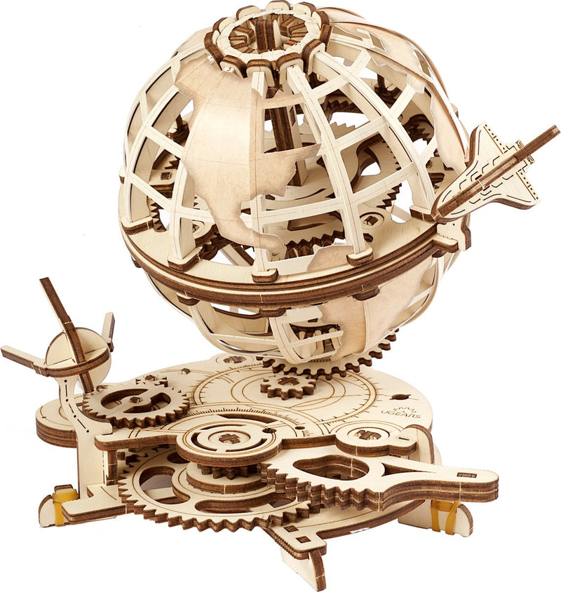 Ugears houten 3d model - globus