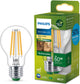 Philips led philips ultra efficient led lamp transparant - 60 w - e27 - dimbaar warmwit licht - energielabel a