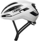 Abus fietshelm taipan shiny white s - 51-55 cm - wit - geschikt voor gebruik op gravel bikes - 255 g