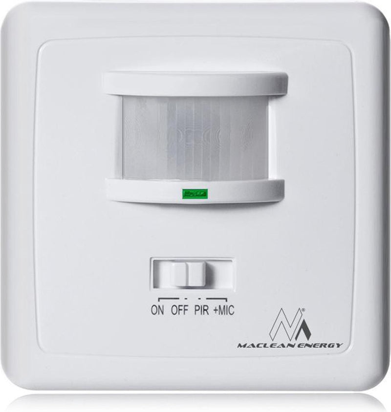 Maclean bewegingsmelder sensor inbouw wand energy mce18