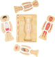 Bigjigs houten anatomiepuzzel - jongen, 26st.