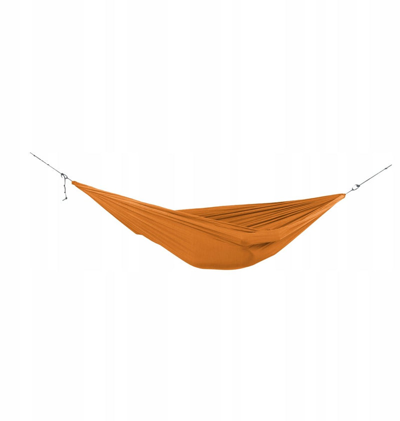 Ticket to the moon - hangmat - home hammock terracotta orange (320 × 230 cm. premium fabric with 10kn carabiners. ropes hammock sleeves)