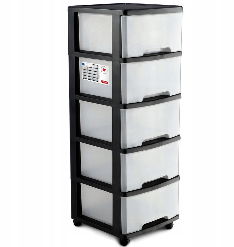 Curver ladesysteem - 5x20 liter - met wielen