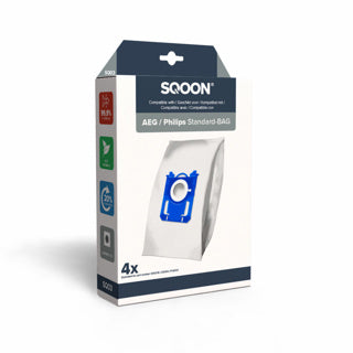 Sqoon stofzuigerzak philips standard 3-d