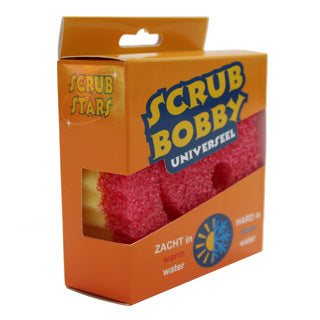 No brand spons scrub bobby universeel | 4 stuks