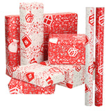 Lobbes sinterklaas inpakpapier, 5mtr - afbeelding 1
