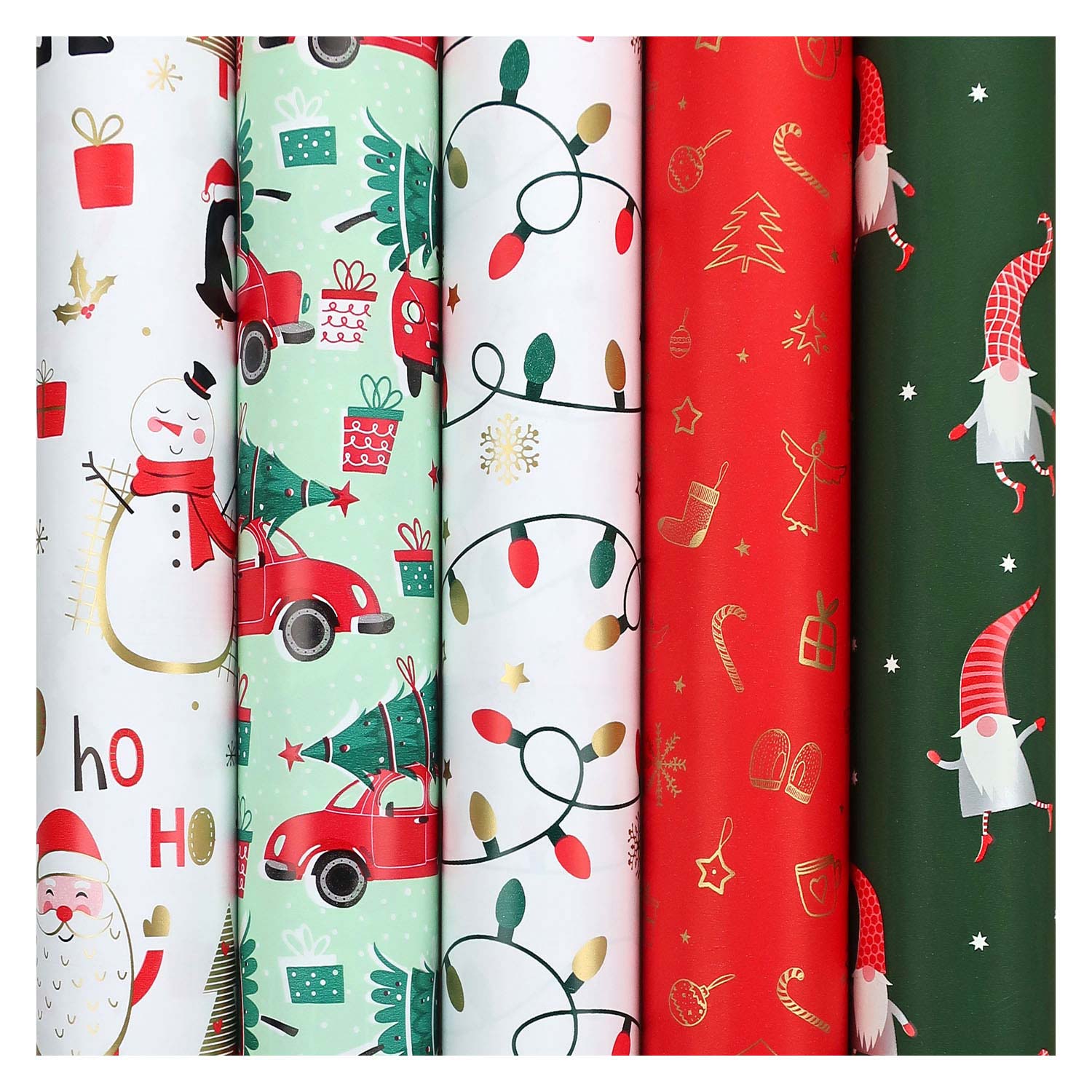 Rotolux cadeaupapier kerst collectie, 50 rollen