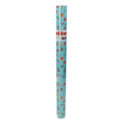 Lobbes sinterklaas inpakpapier, 5mtr.