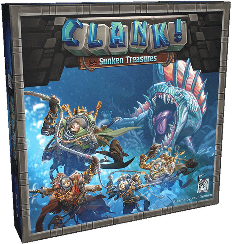 Asmodee bordspel clank! sunken treasures uitbreiding avontuur.