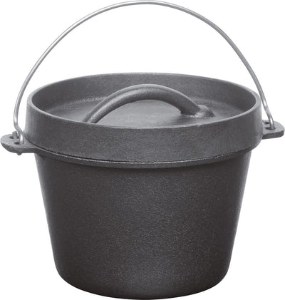 Barbecook sudderpot dutch oven - zwart - 0,7 l