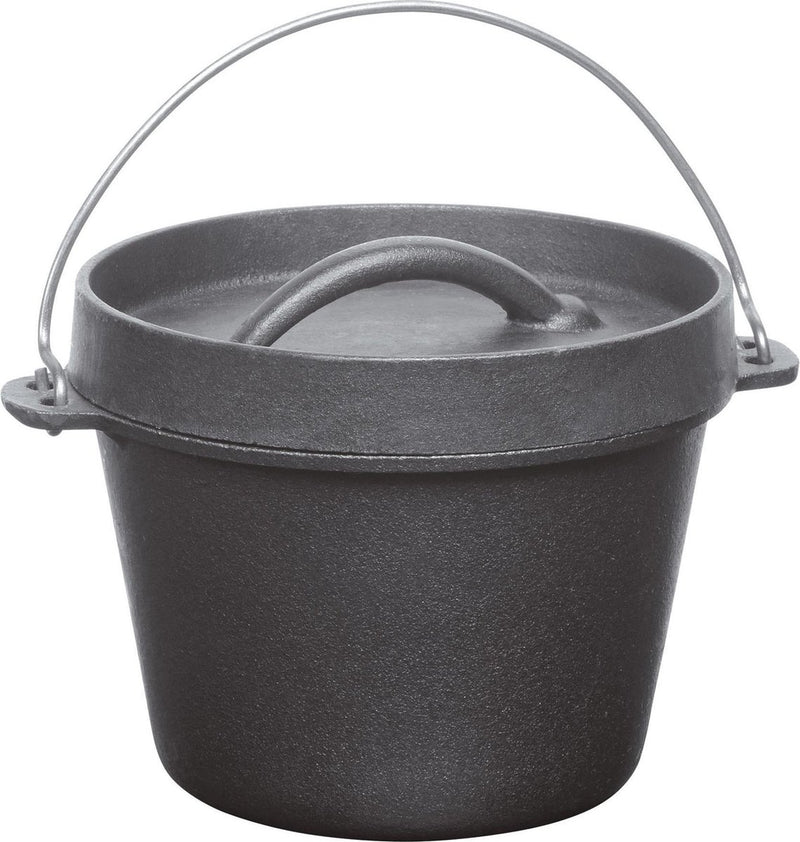 Barbecook sudderpot dutch oven - zwart - 0,7 l