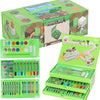 Merkloos sans marque minecraft tekendoos - kleurpotloden - stiften - verf - creatief